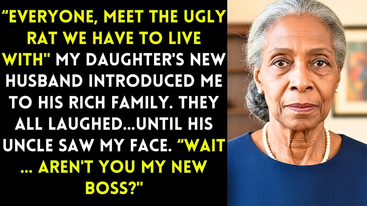 My Son-in-law Called Me An Ugly Rat At His Wedding Then His Uncle Saw The Millionaire Who Bought ...