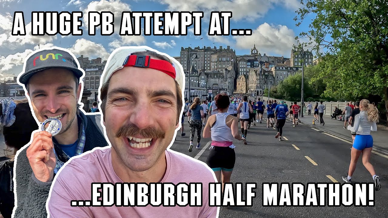 Edinburgh Marathon Festival! Is this the UK's FASTEST Half Marathon?! - Al Pepper Runs