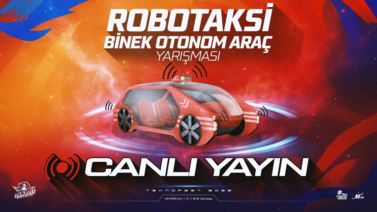 #TEKNOFEST2025 - Robotaksi Binek Otonom Araç Yarışması | Kocaeli | 4. Gün 2. Bölüm