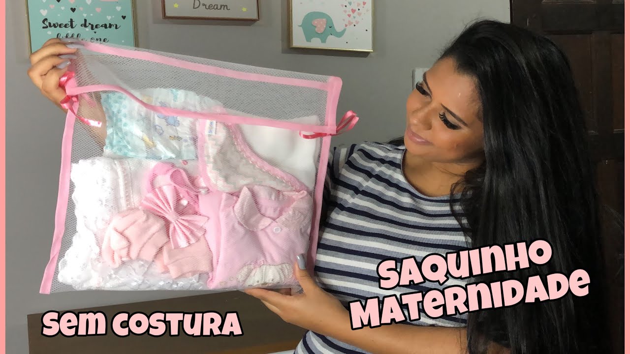 SAQUINHO MATERNIDADE SEM COSTURA
