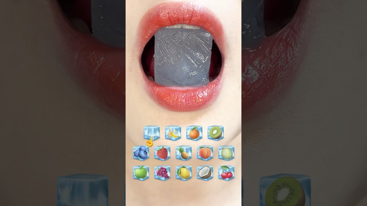 asmr ICE 얼음 eating sounds
