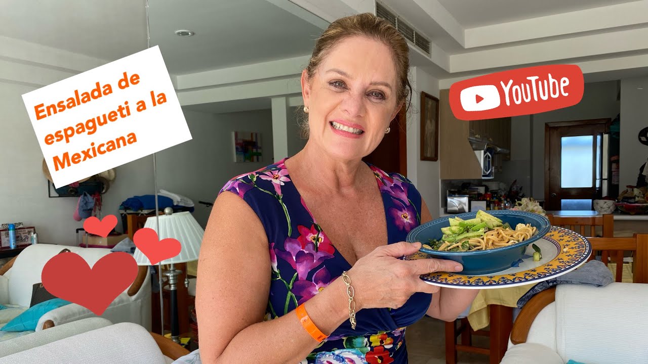 Ensalada de espagueti a la mexicana