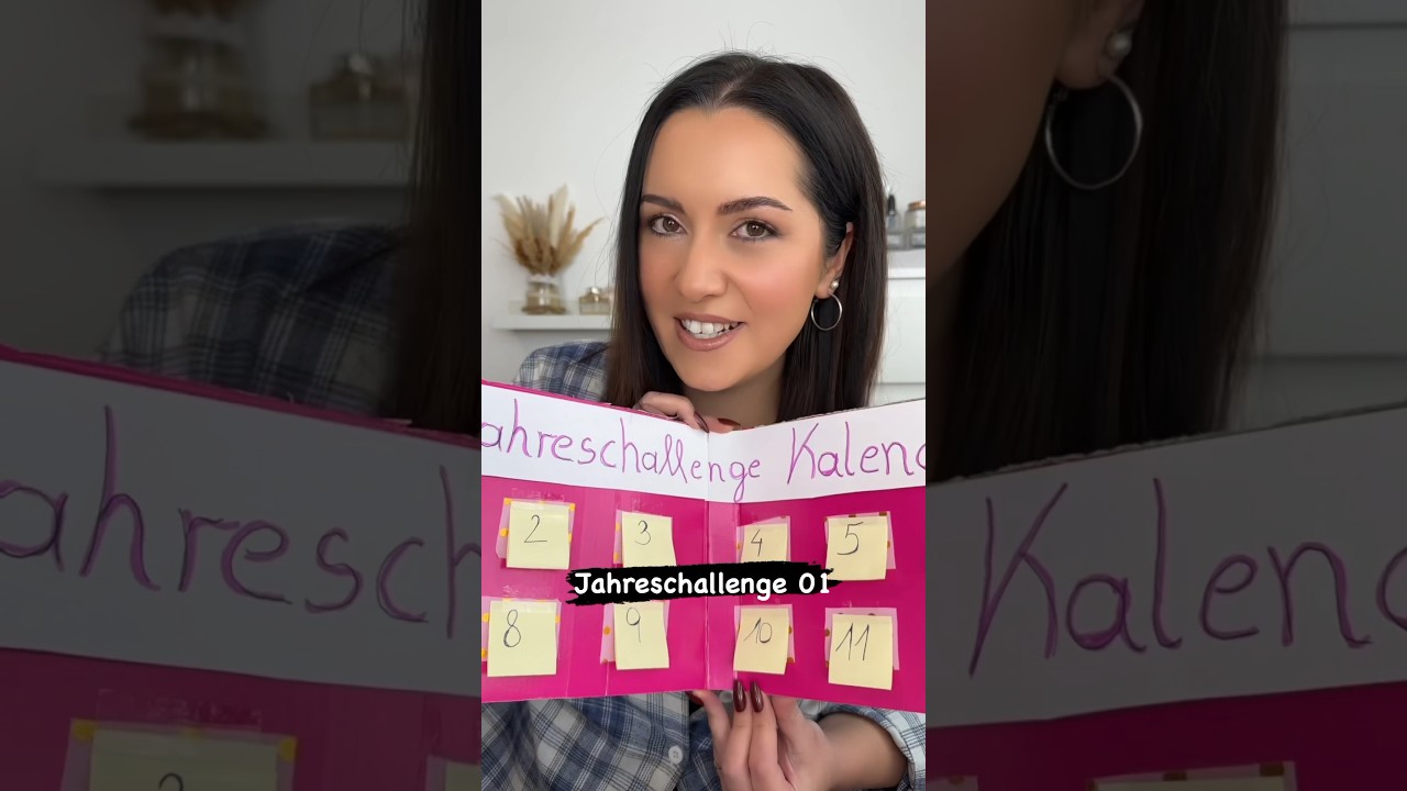 Jahreschallenge No 01 #challenge #challenges #jahreskalender