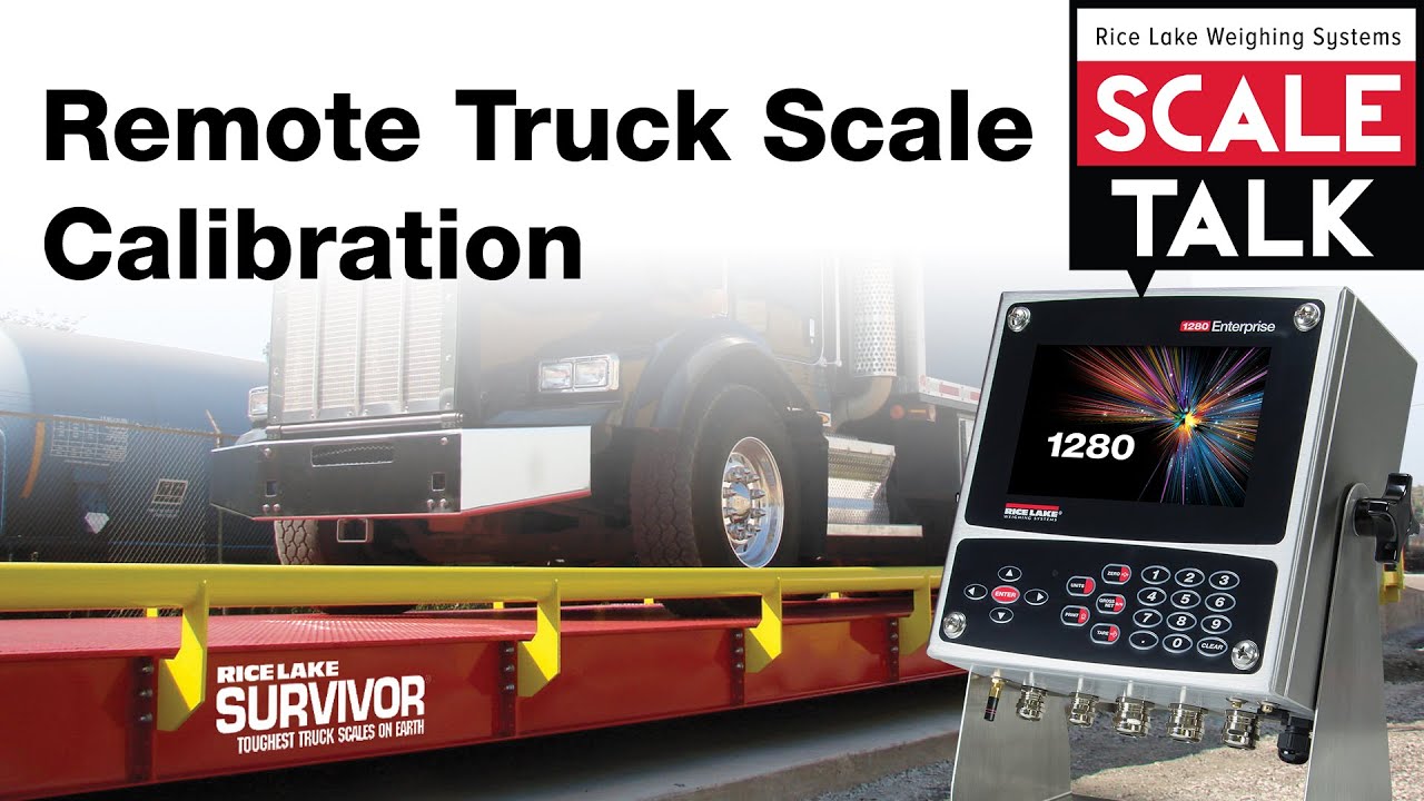 ScaleTalk: Remote Truck Scale Calibration with the 1280