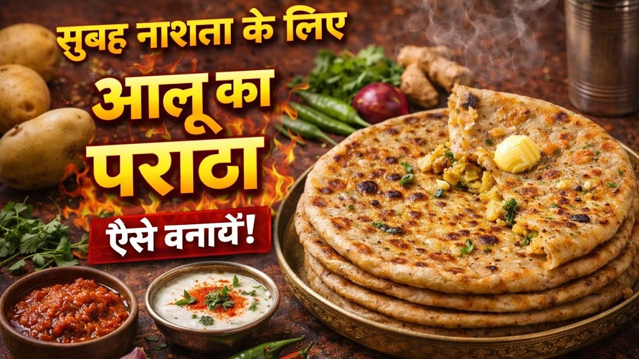 चाय के साथ खाने के लिए ऐसे बनाएं आलू का पराठा 