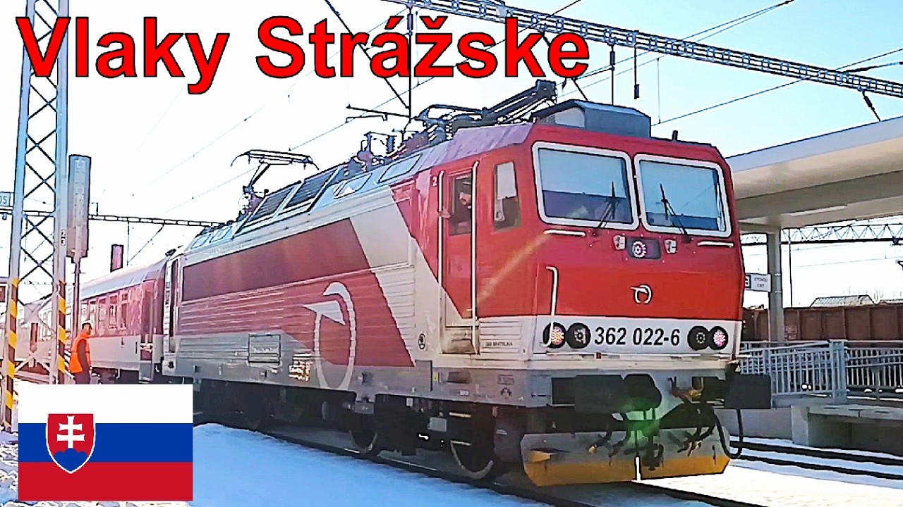 Vlaky Strážske 17.1.2026