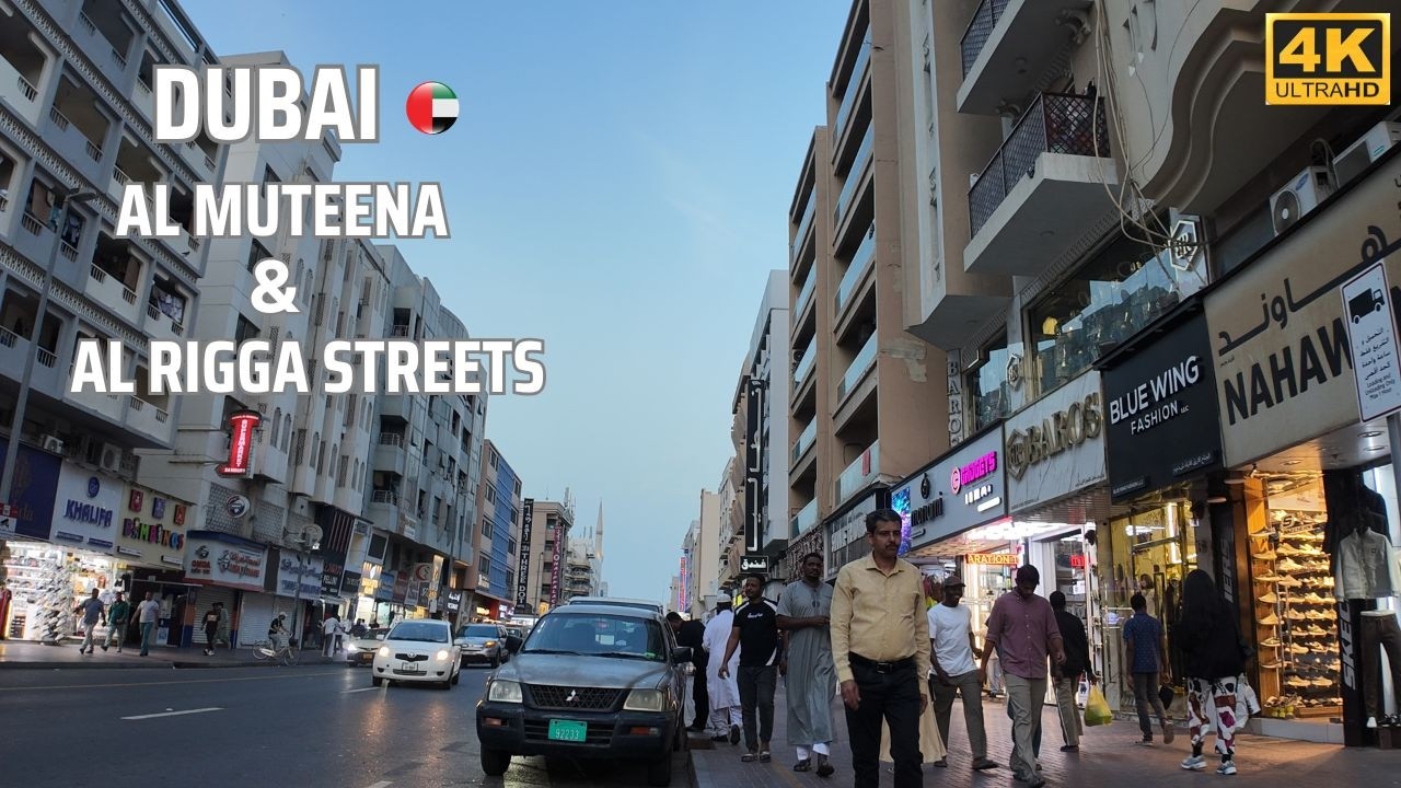 Dubai 4K Night Walk 2026 | Inside Deira’s Busy Streets (Al Rigga, Al Muraqabbat & Al Muteena)
