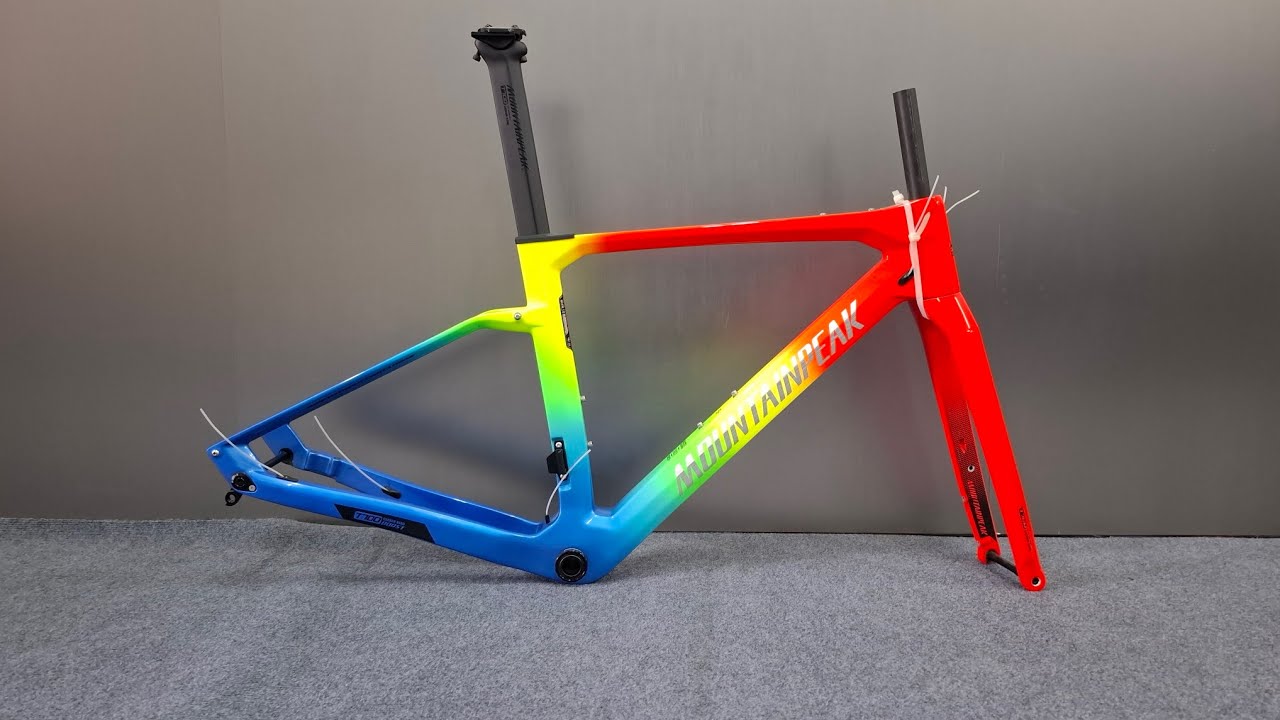 Mountainpeak Falcon Frame Carbon T700 rainbow color