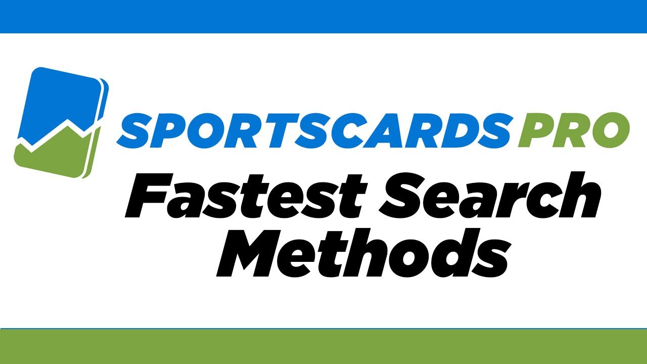 Самые быстрые методы поиска на SportsCardsPro
