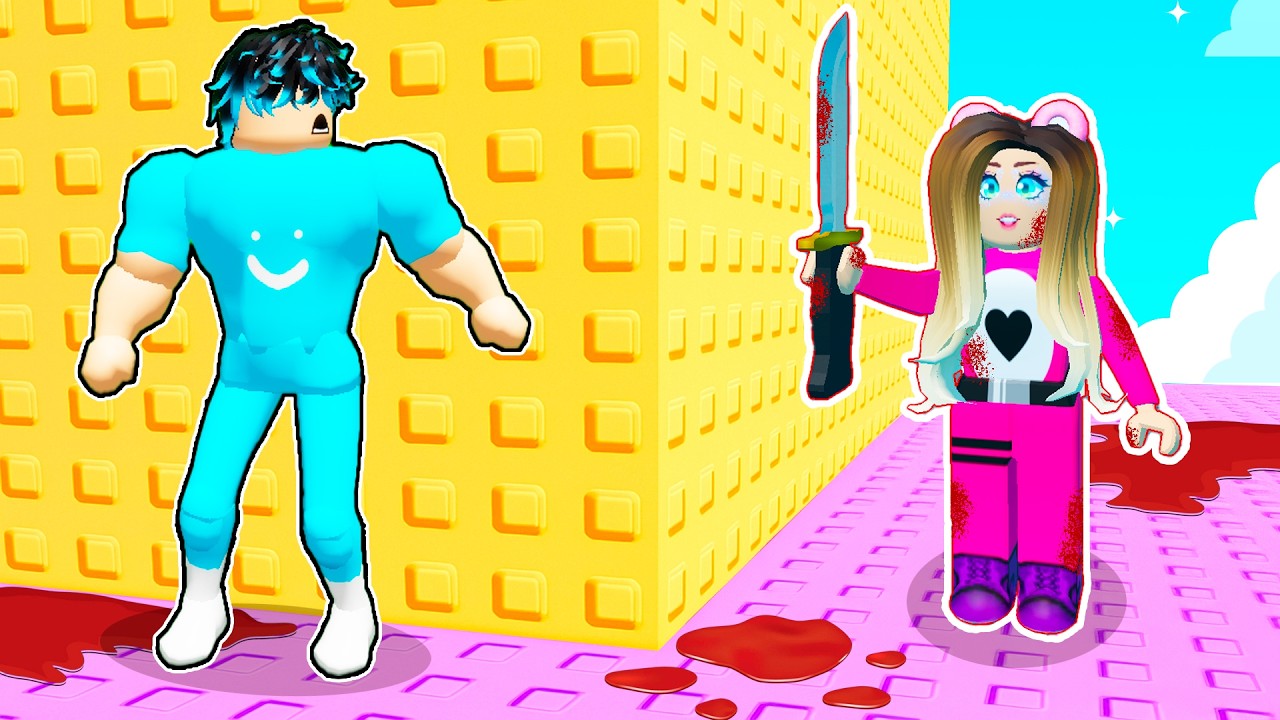 ESCAPA del MURDER en la TORRE TROLL de MURDER MYSTERY!! ROBLOX