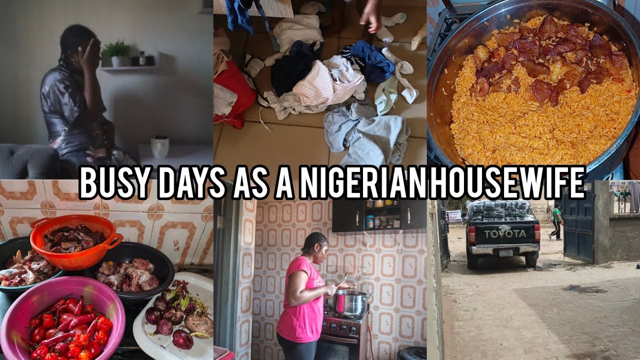 Busy Days in the Life of Nigerian Housewife | First-Time Mom| He called DADA First | Severe Headache