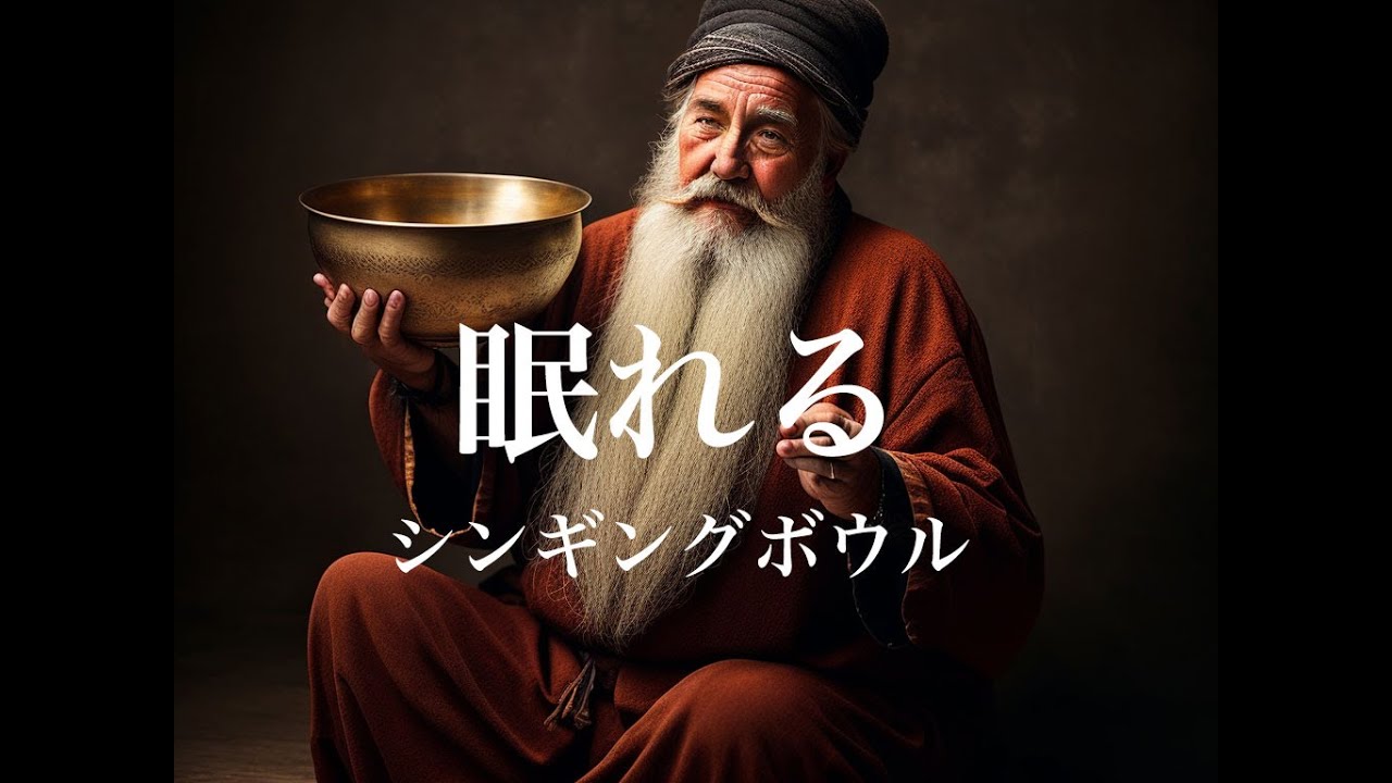 ｢睡眠用｣｢瞑想用｣｢ヨガ用｣眠れるシンギングボウル