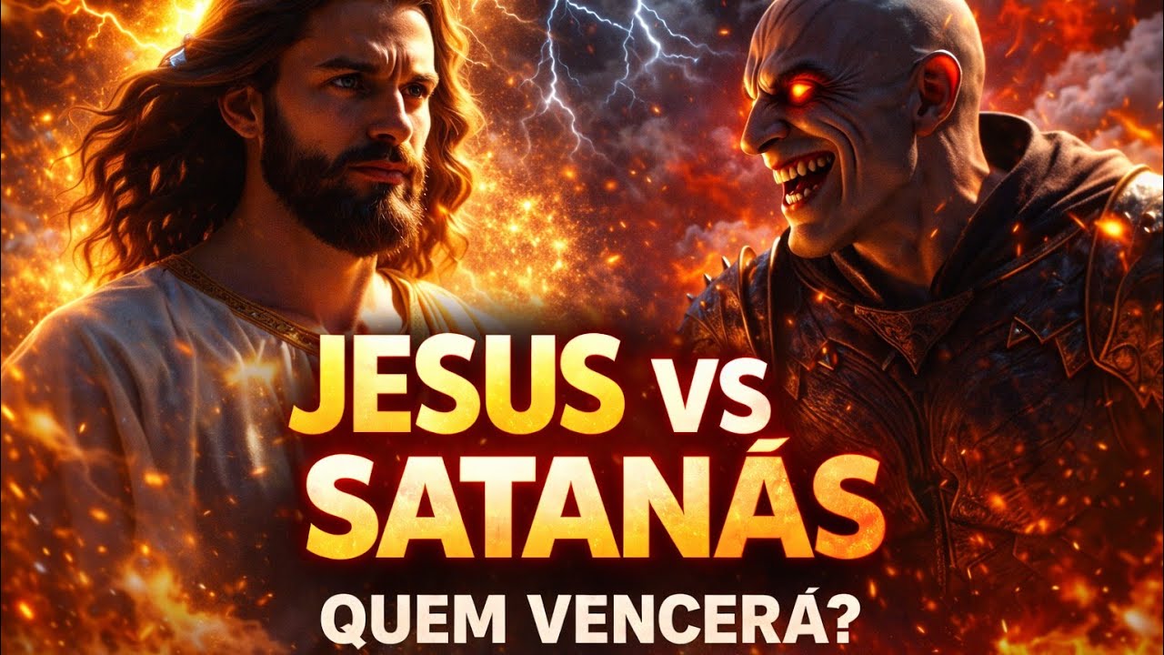 SATANÁS DESAFIOU JESUS PELO DESTINO DA HUMANIDADE (O FINAL É CHOCANTE)