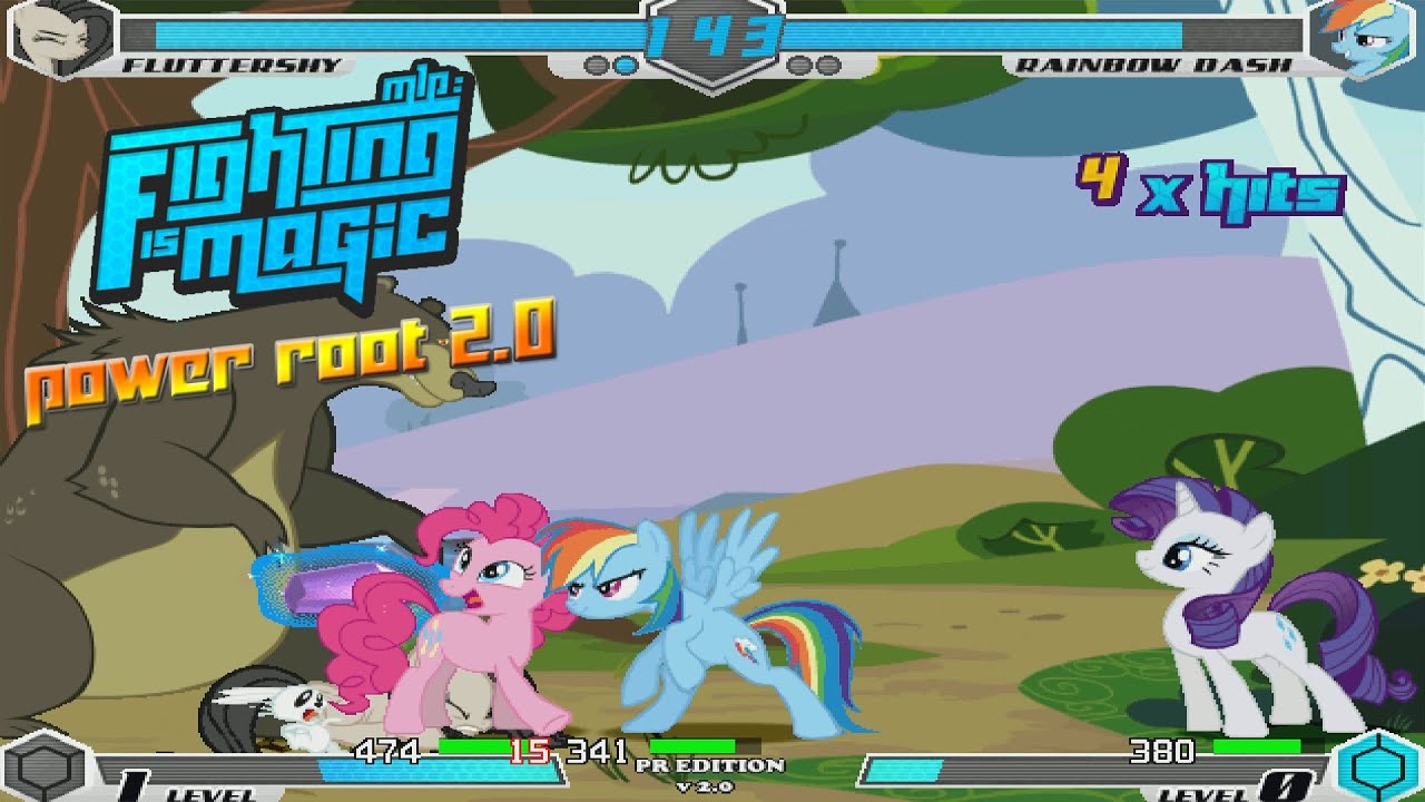 Fighting is Magic Power Root 2.0 (2017) #4/6 - Fluttershy