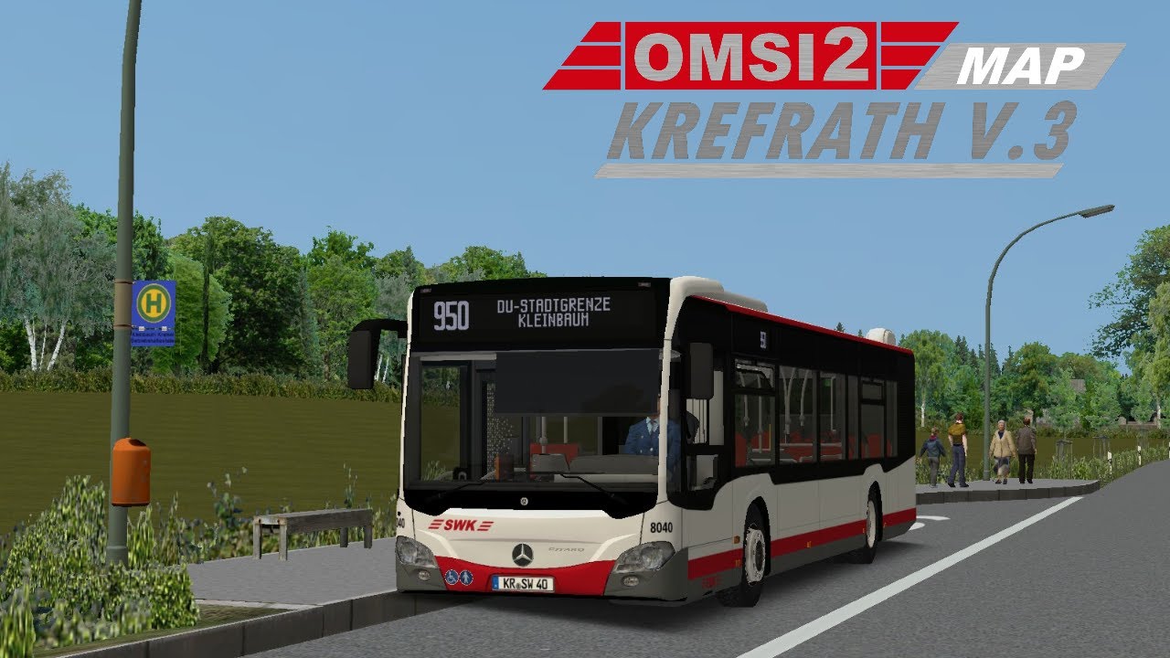 OMSI 2: Kreafrath V3 - EURO 5 C2 auf der Linie 950! #169 | PxlKiing