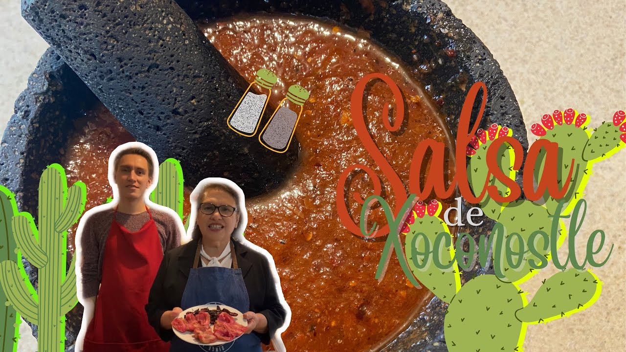SALSA DE XOCONOSTLE | Receta hidalguense