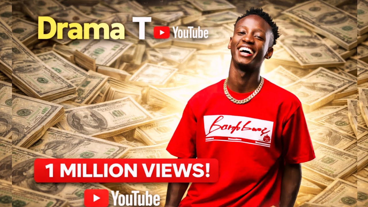 Drama T :Ukuri kuri YouTube ya Drama T 😱 Indirimbo ziwe zimaze kurenga 1M de vues!