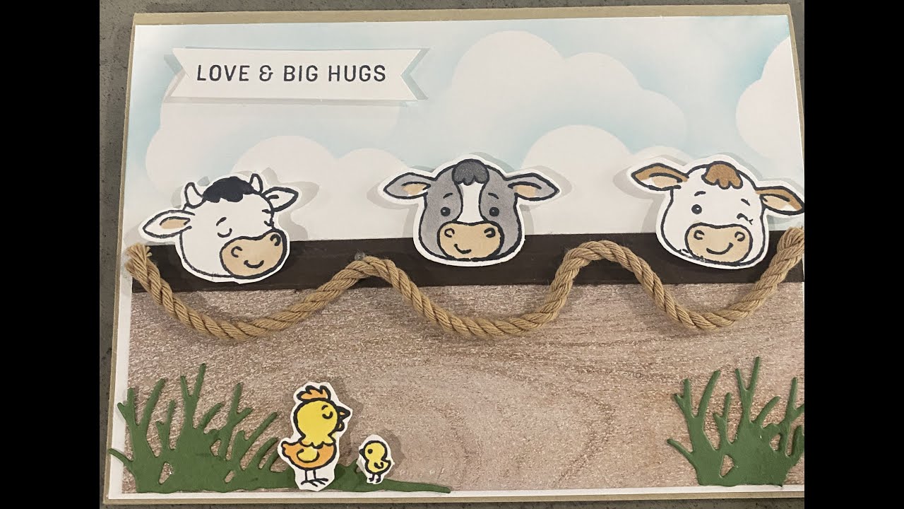 Cutest Cows - Stampin' Up!