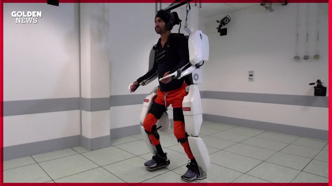 VRAIMENT FUTURISTE : Tétraplégique, il remarche grâce à un exosquelette