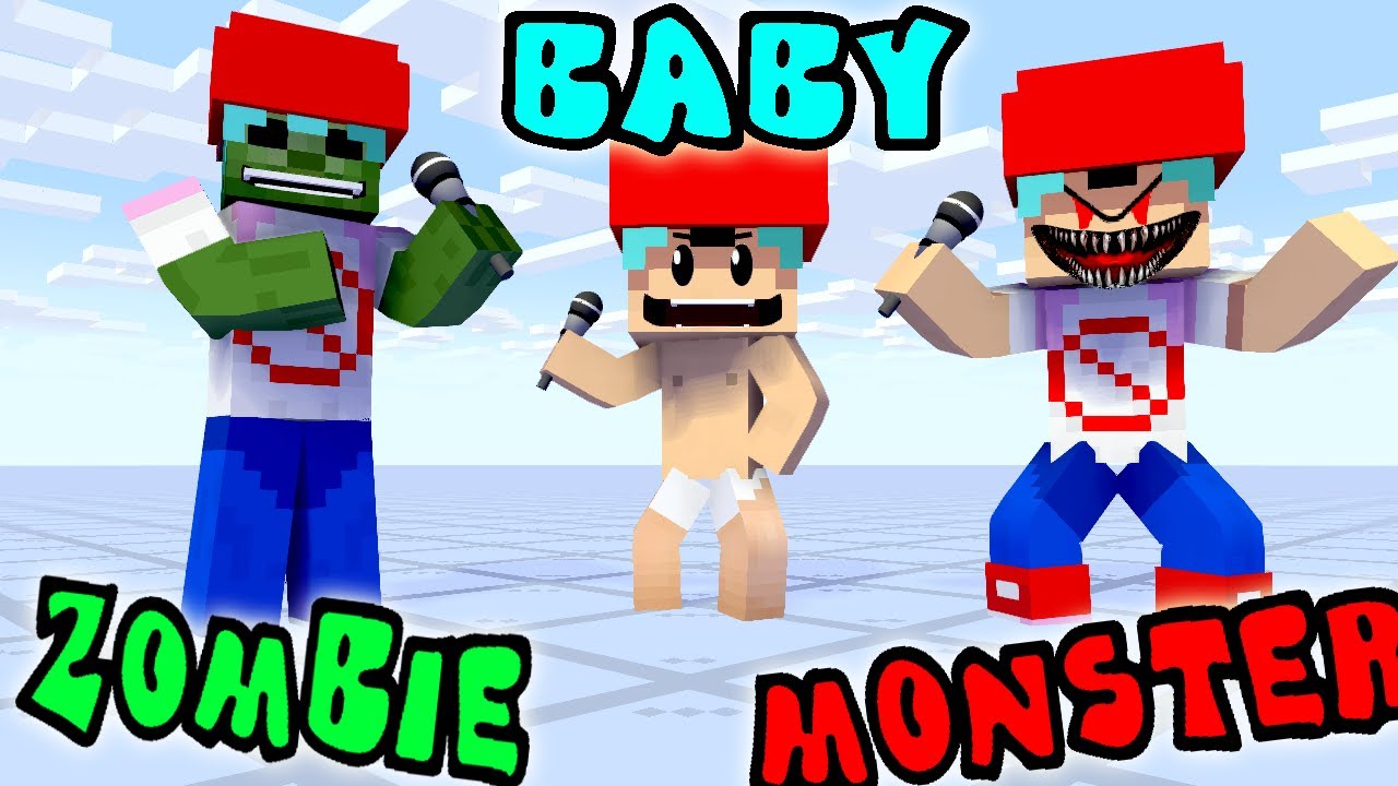 ALL FRIDAY NIGHT FUNKIN EPISODE - MINECRAFT ANIMATION