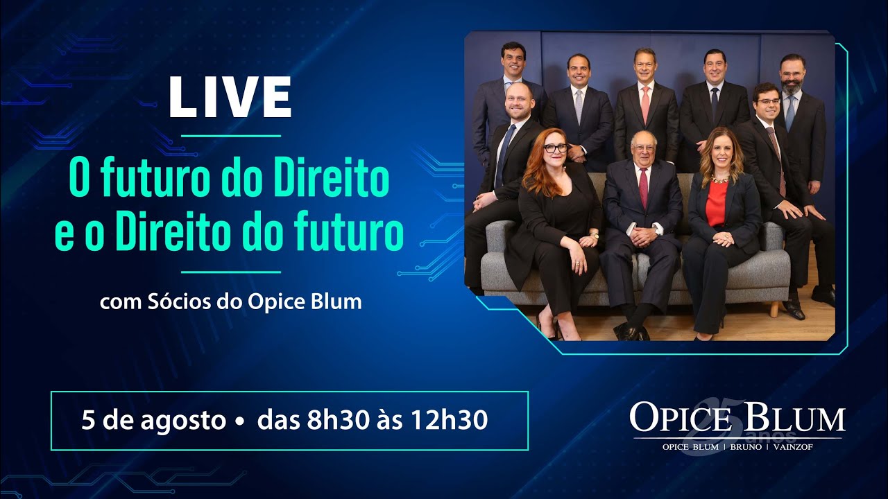 LIVE | O futuro do Direito e o Direito do futuro