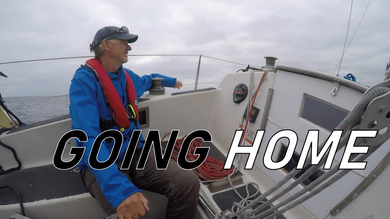 Sailing Scampi 30 - Going home from Råå (Sweden)