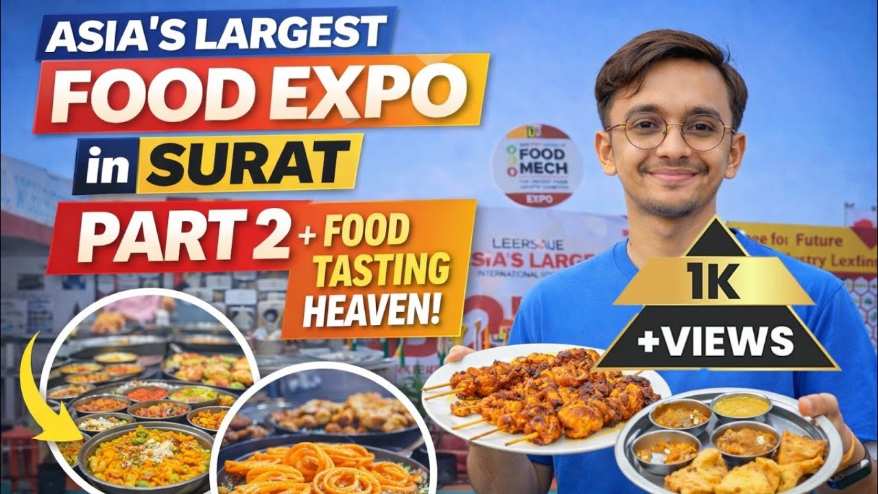 Food Mech Asia 2026 Surat Part 2 Walkthrough | Dairy, Bakery, Packaging Tech 📍 Vanita Vishram Ground