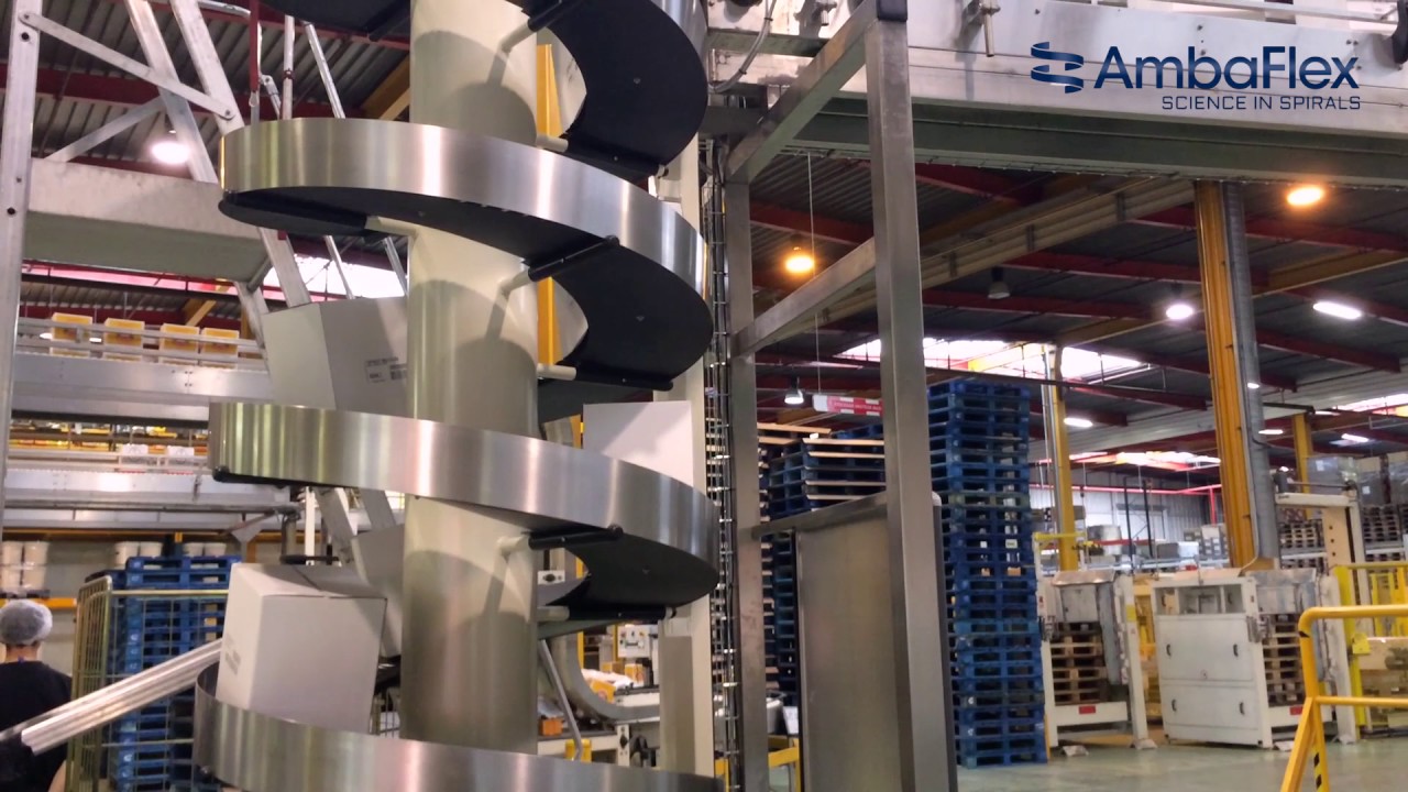 AmbaFlex Spiral Conveyor Portal Solution