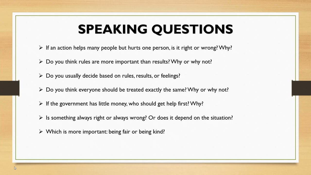 Theories of Justice Discussion