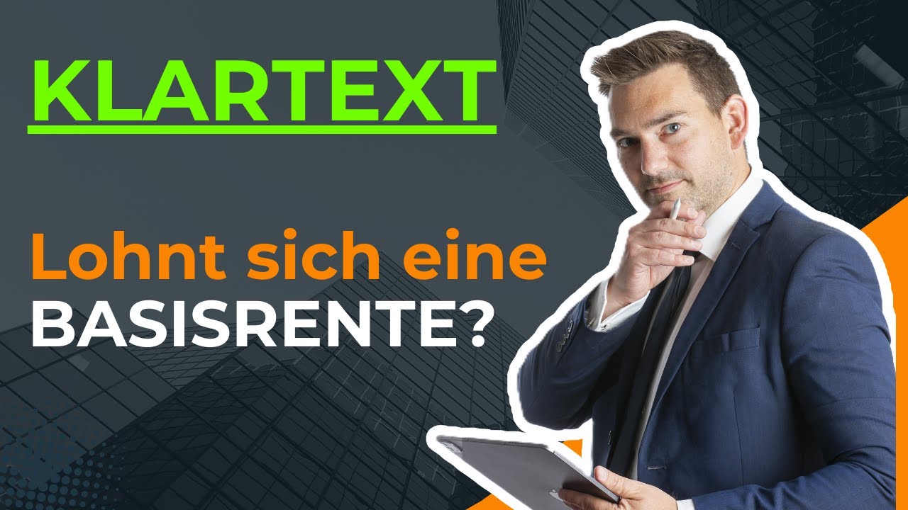 Lohnt sich eine BasisRente? Lohnt sich eine RürupRente? (Das musst du unbedingt Wissen!)