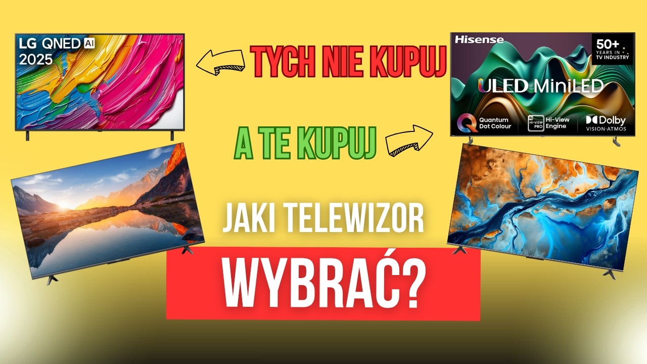 NIE KUPUJ tych telewizor&oacute;w w 2026! (Wybierz TE modele zamiast nich)