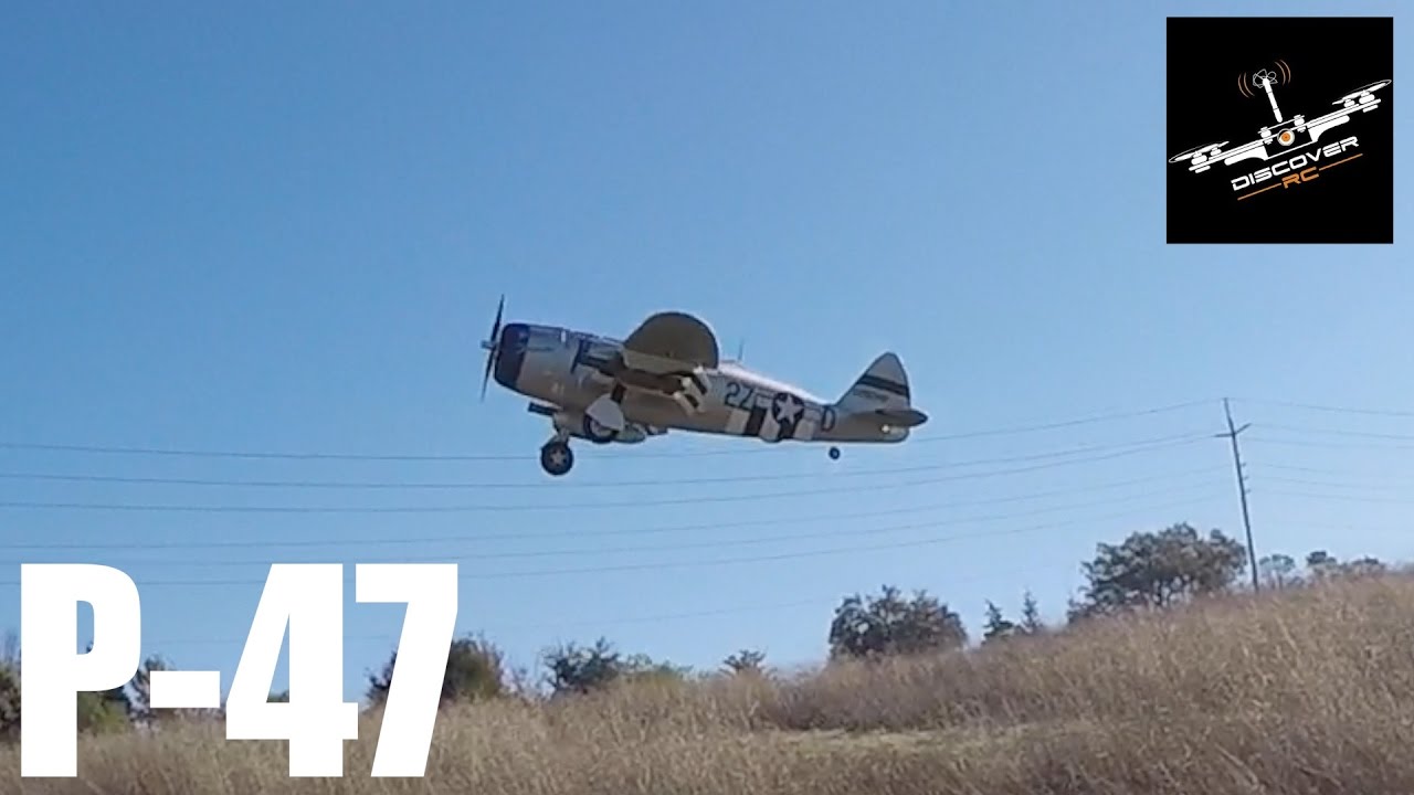 E flite P-47 Razorback 1.2m | Flight Review