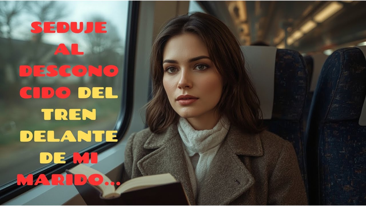 SEDUCÍ AL DESCONOCIDO DEL TREN DELANTE DE MI MARIDO...