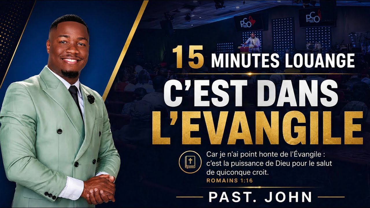 C’est dans l’évangile qu’on trouve la paix le pardon|Eglise PENTECOTISTE d’Orlando |Pastor john 