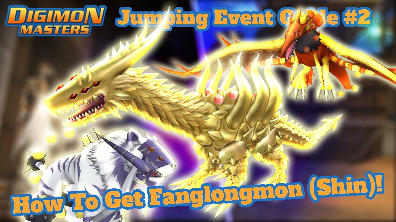 DMO Jumping Event Guide #2 - How to get Fanglongmon Shin jumping event! - Digimon Masters Online