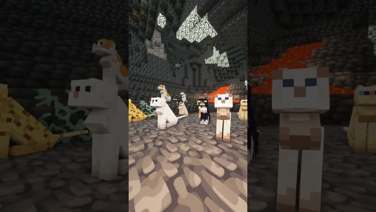 Мой питомец спас мне жизнь #minecraft #cat #cats