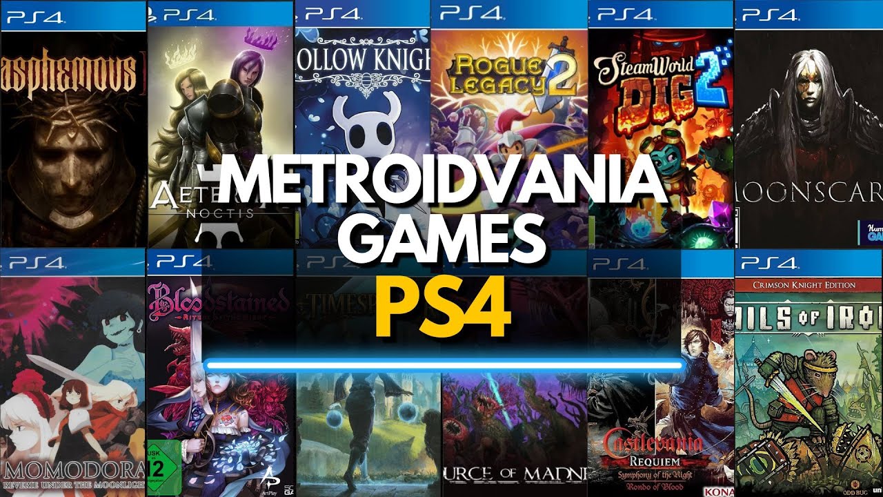 Top 55 Best Metroidvania Games on PS4 (2025)