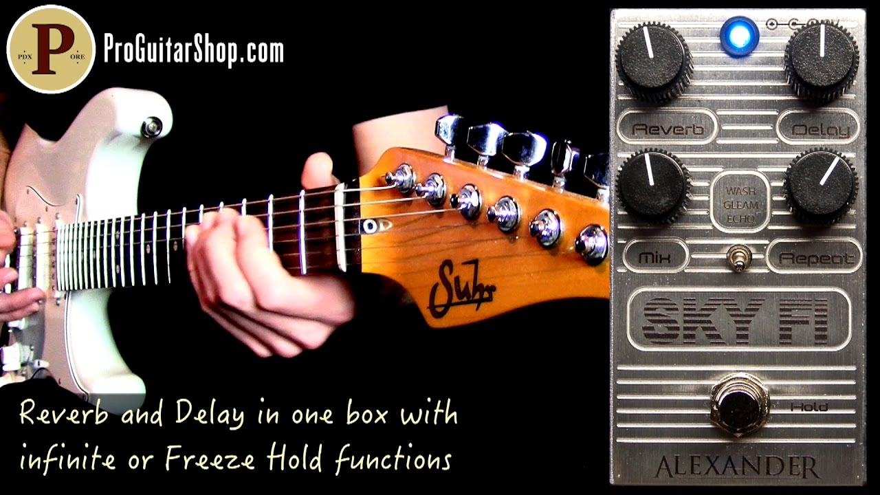 Alexander Pedals Sky Fi Reverb with Mike Hermans