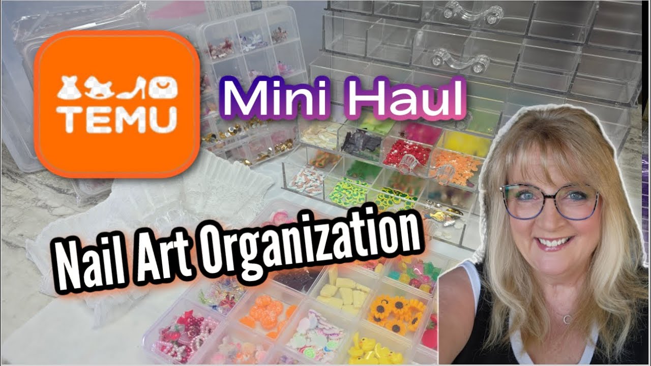 Mini Temu Haul | Nail Art Organization