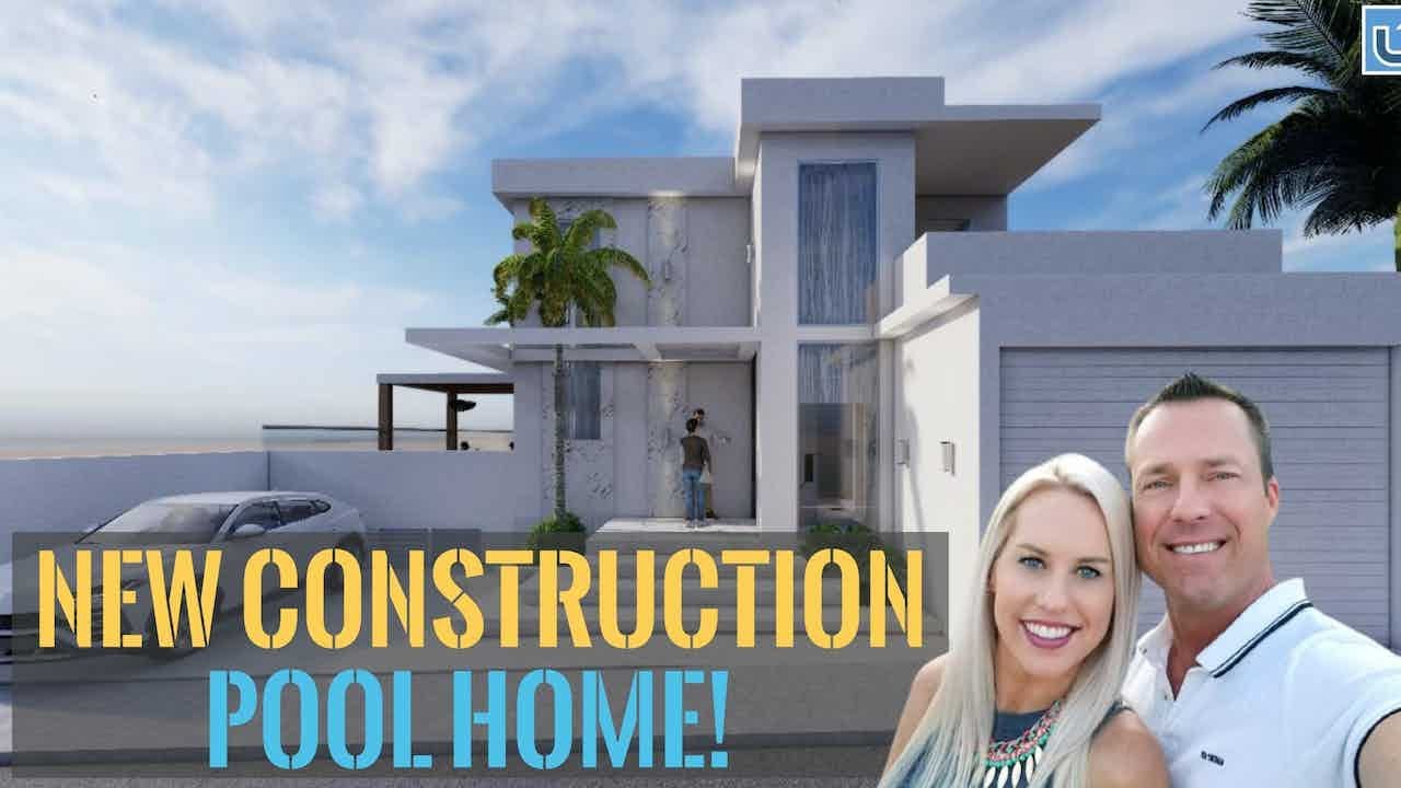 New construction pool home with ocean views! Manta Ecuador Real Estate with Ecuador Shores Realty!