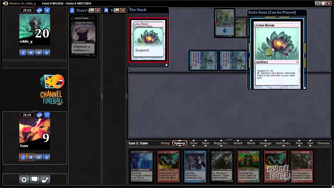 Channel TWoo - Modern All Spells, Zero Lands (Match 1)