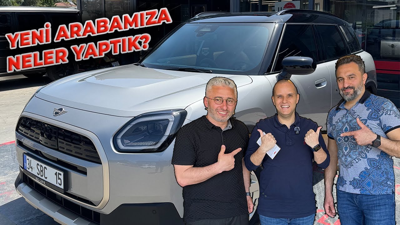 Mini Countryman E Aracımıza @carmekan da Stek Dynolite PPF ve LLumar IRX-Air 80 Cam Filmi Yapımı