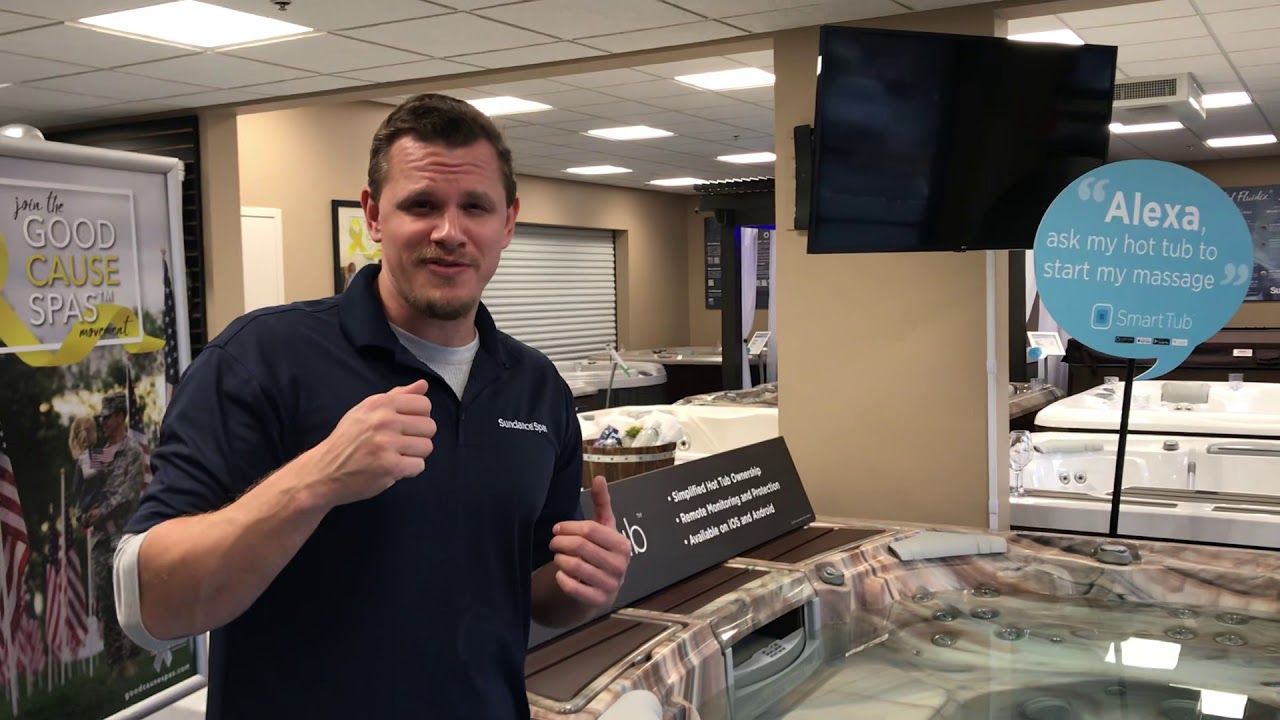 Sundance hot tub 980 series demo