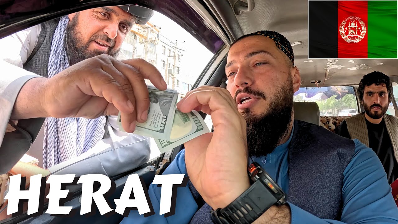 This Is How You Exchange Money On The Streets Of Herat, Afghanistan 🇦🇫