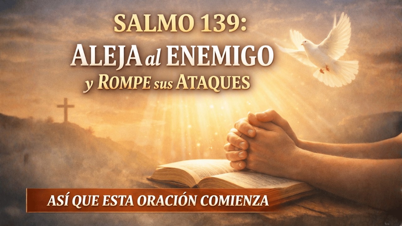 SALMO 139: ALEJA al ENEMIGO y ROMPE sus ATAQUES así que ESTA oración comienza