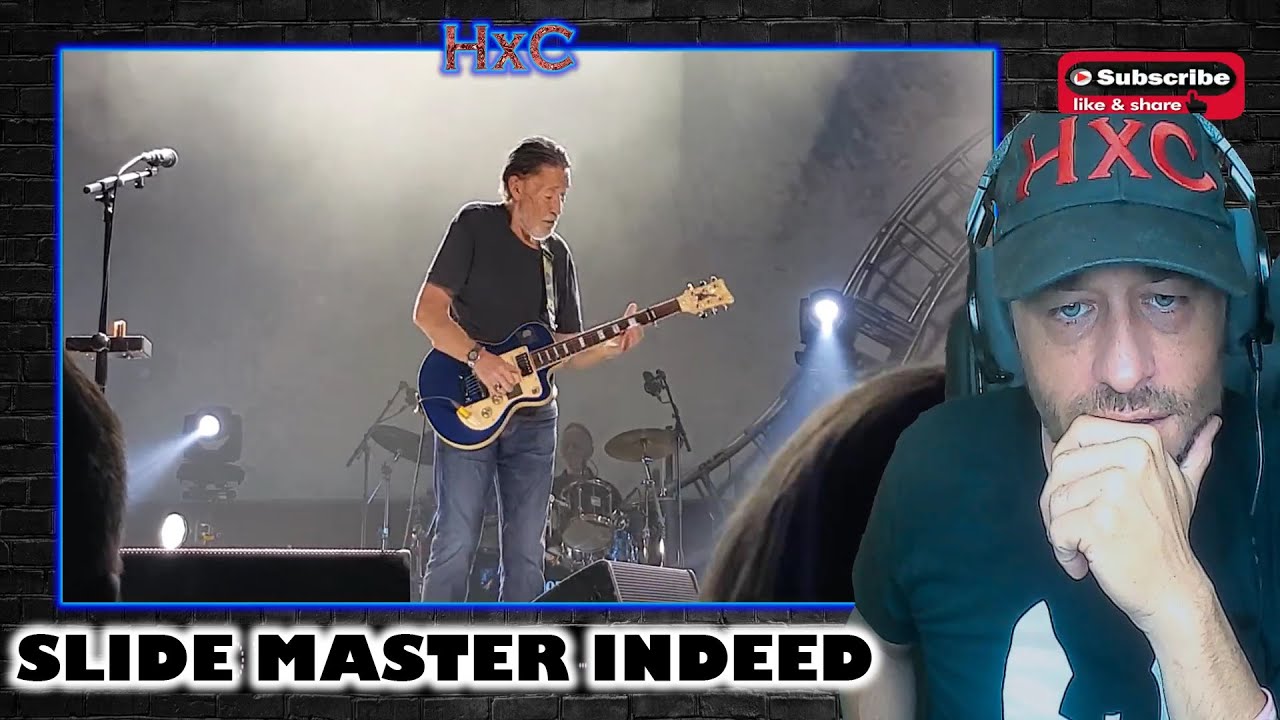 Chris Rea - Stony Road (Live @ Kuppelsaal Hannover 2017) Slide Guitar Master Reaction!