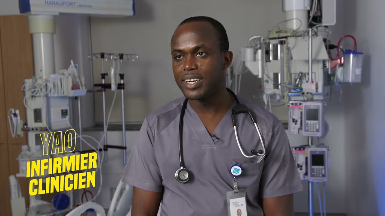 Yao, infirmier clinicien - Prends soin de ta carrière