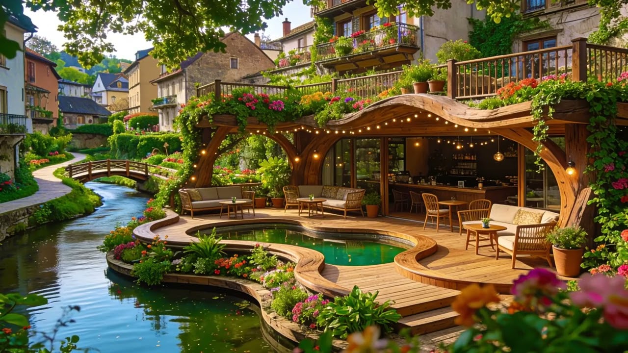Calm Garden Escape Jazz 🍃｜Gentle Jazz & Nature Ambience for a Peaceful Day