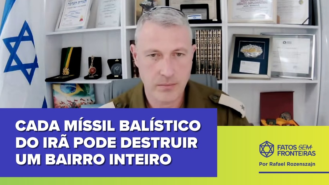 Cada míssil balístico do Irã pode destruir um bairro inteiro