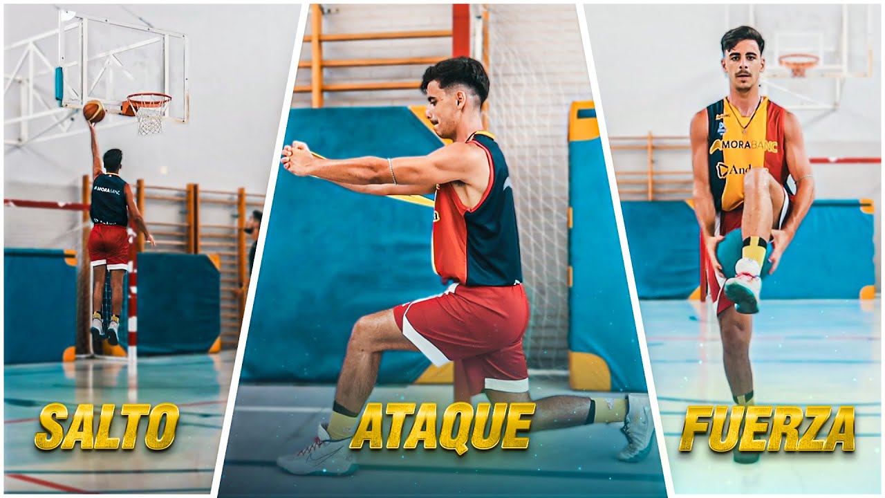 ENTRENAMIENTO SALTO VERTICAL, FUERZA, ATAQUE Y DEFENSA PARA BALONCESTO